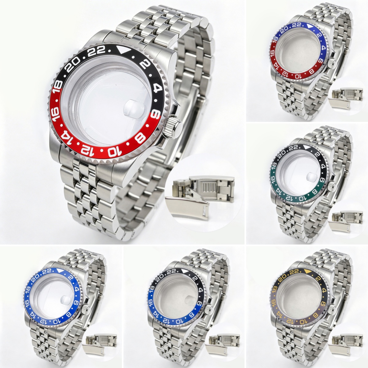 Seiko Watch 5 Sports - 200Mダイビングケース 40mm NH35 NH36 NH34 GMT対応