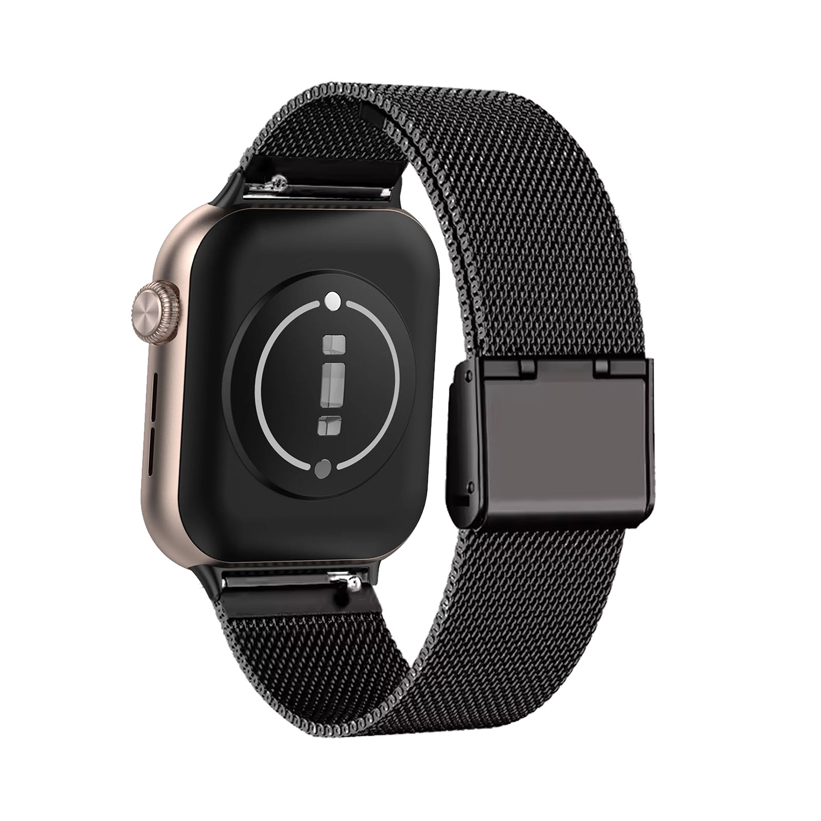 Mesh Strap Metal - Honor Watch 5 バンド用メタルバンド、ステンレススチールメッシュ通気性ストラップ