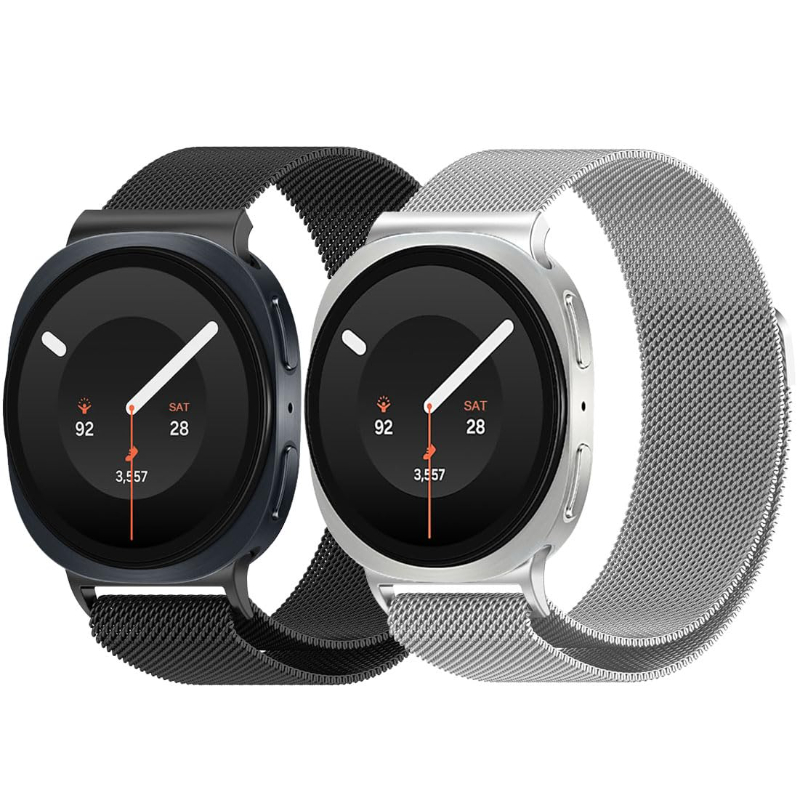 Milanese Loop Magnetic - ミラネーゼループサムスンギャラクシーウォッチ 8 9 44mm40mm バンドリストバンドステンレス鋼磁気ブレスレットギャラクシー 8