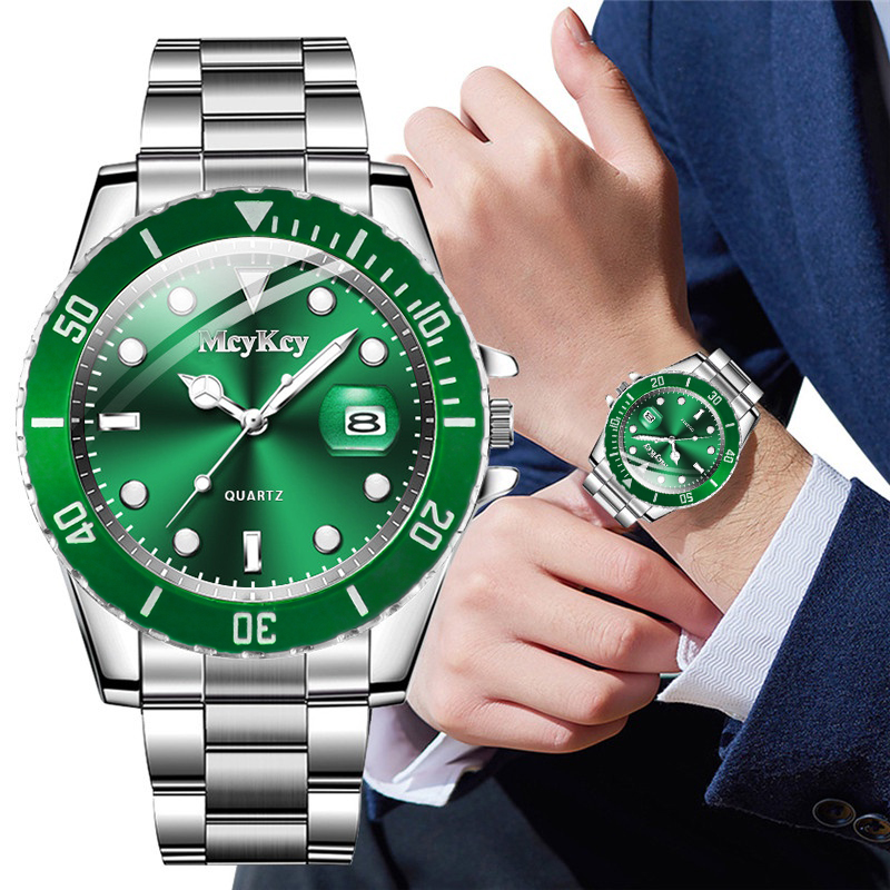 Rolex Watch Datejust - 高級大型ダイヤルメンズビジネス腕時計ファッションカレンダーメンズクォーツ時計リロイ Hombre