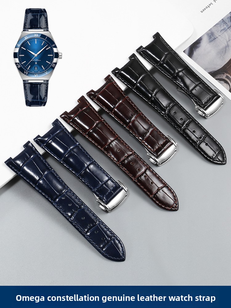 Omega Watch Constellation - オメガ コンステレーション シリーズ 131.13 腕時計用、メンズ レザーノッチ
