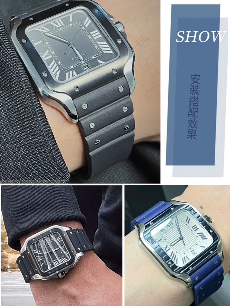 カルティエ サントス サントス メンズ フォールディングバッ - Cartier Watch Santos のレビューと価格