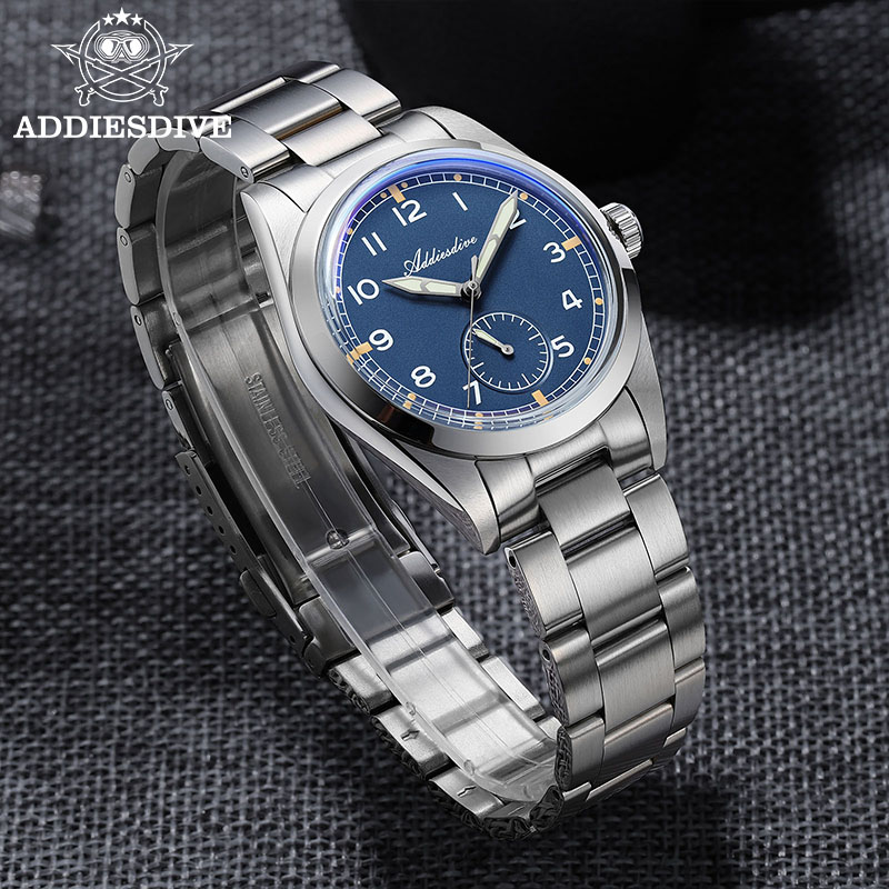 ADDIESDIVE 36 ミリメートルメンズクォーツ時計  - Stainless Bracelet Diver のレビューと価格