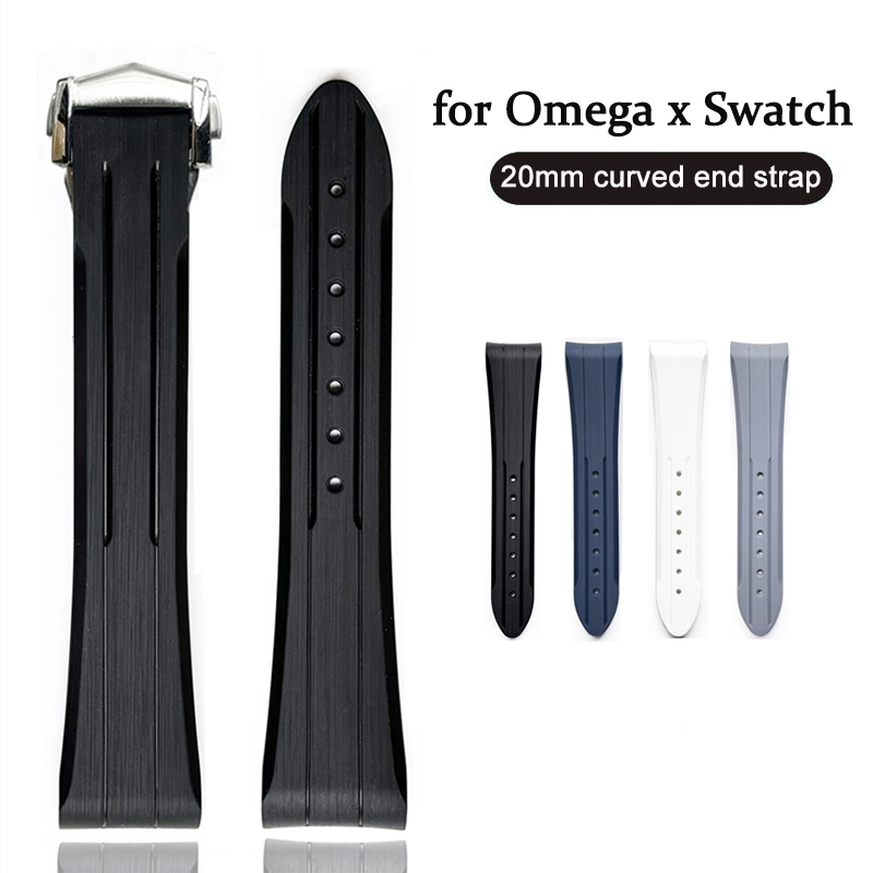 20mm ラバーストラップ オメガ X スウォッチ ムーンス - Omega Watch Seamaster のレビューと価格