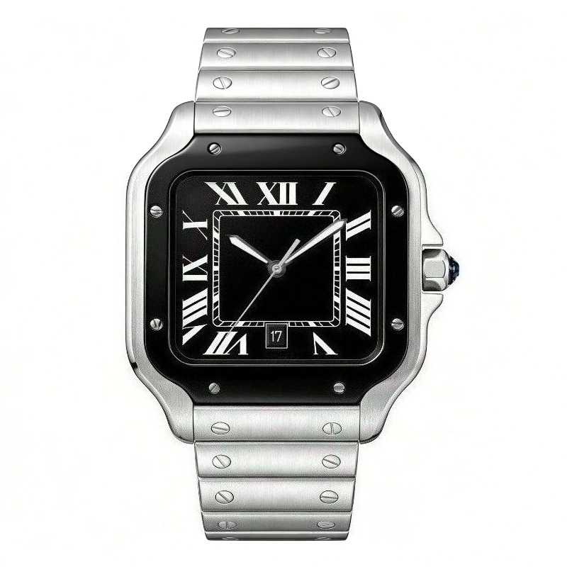 新しい高級メンズクォーツ時計クラシックレトロスタイルレディー - Cartier Watch Tank のレビューと価格