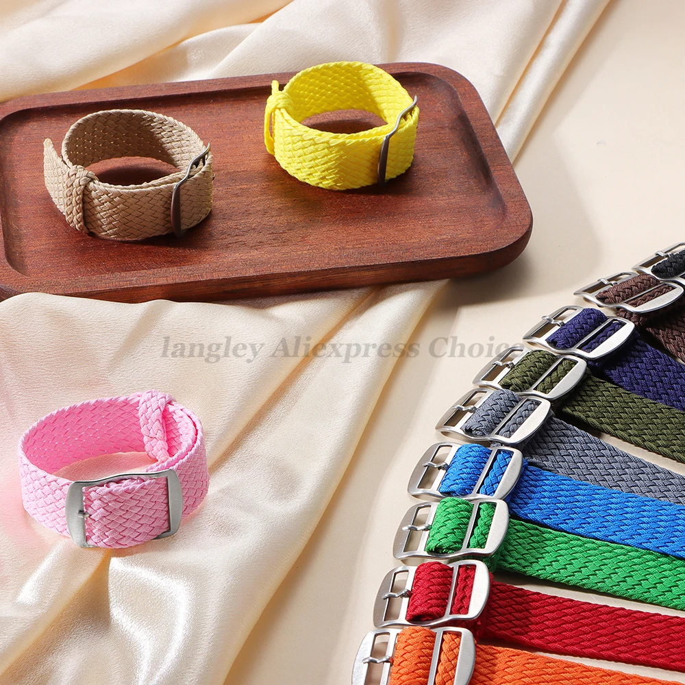 14 ミリメートル 16 ミリメートル 18 ミリメートル  - Perlon Strap Woven のレビューと価格