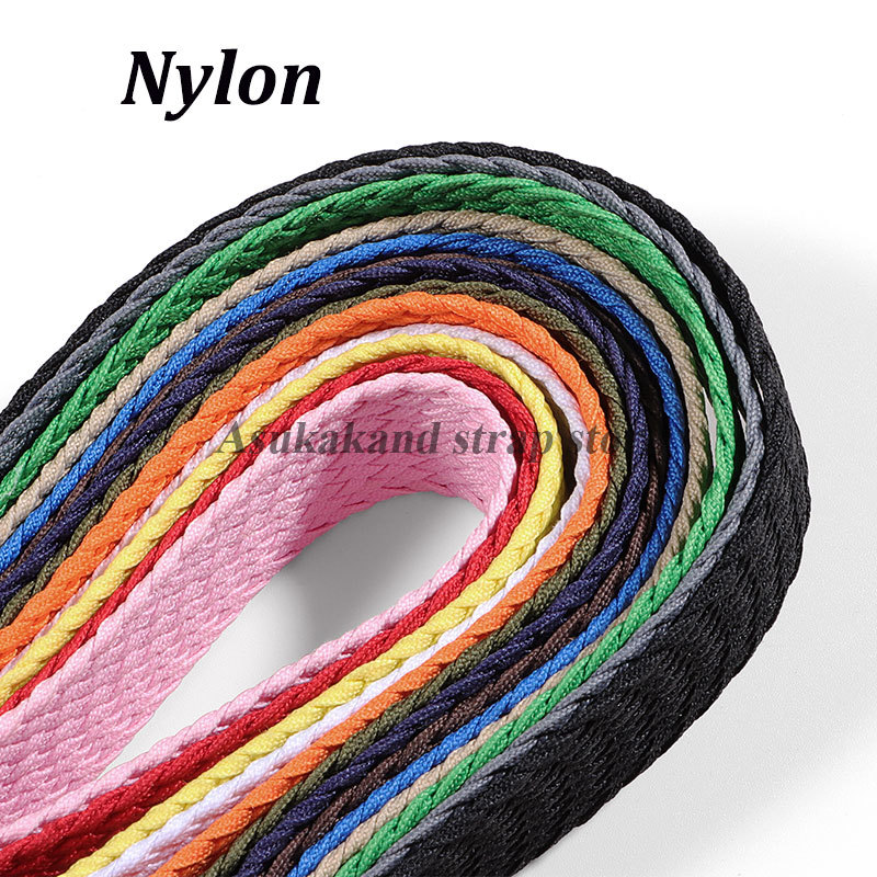 高品質ナイロンストラップペロン時計バンド用 14 ミリメート - Perlon Strap Woven のレビューと価格