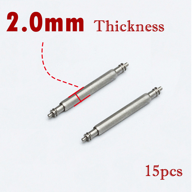 15 個時計バンドピン 2.0 ミリメートル直径ストラップス - Spring Bar Tool Set のレビューと価格