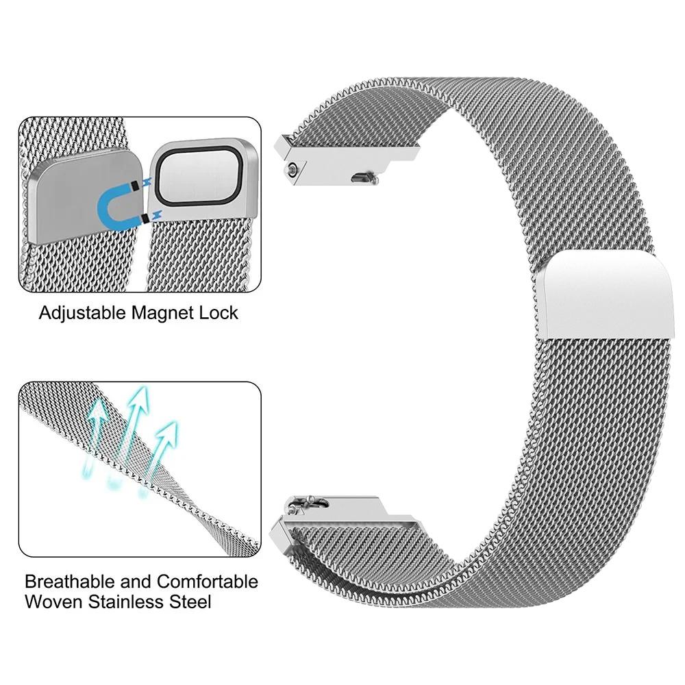 ガーミンCIRQAスマートバンド用ミラネーゼループストラップ - Milanese Loop Magnetic のレビューと価格