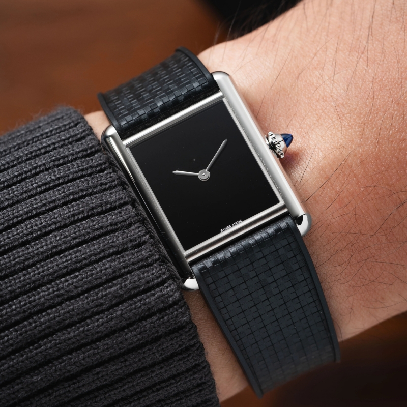 カルティエ サントス オメガ スウォッチ 19 ミリメートル - Cartier Watch Santos のレビューと価格