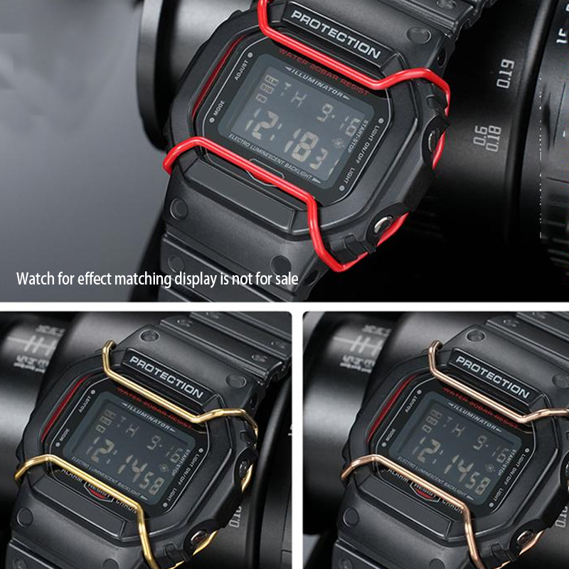 カシオ用ステンレススチールウォッチバンパー,G-SHOCK, - Casio Watch G-Shock Ga-2100 のレビューと価格