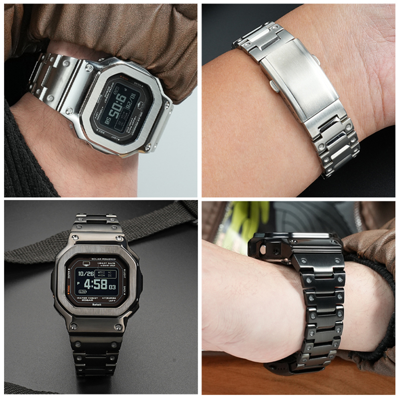 金属製時計ケースストラップ改造キット カシオ 3299 DW - Casio Watch G-Shock Dw-5600 のレビューと価格