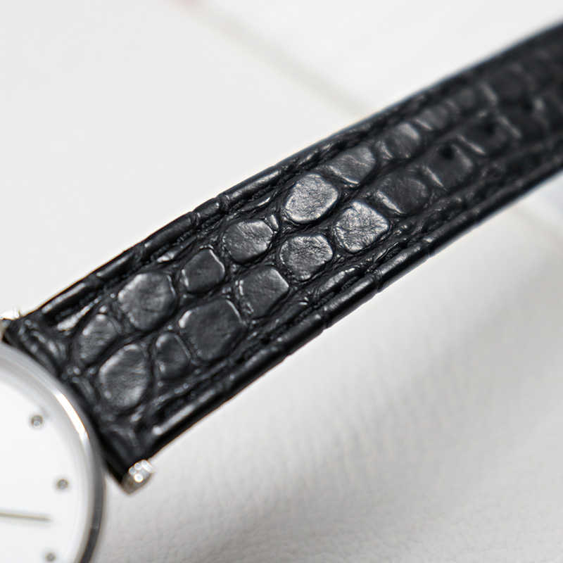 薄型クロコダイル本革ストラップ ロンジンL4 L2 セイコー - Cartier Watch Tank のレビューと価格