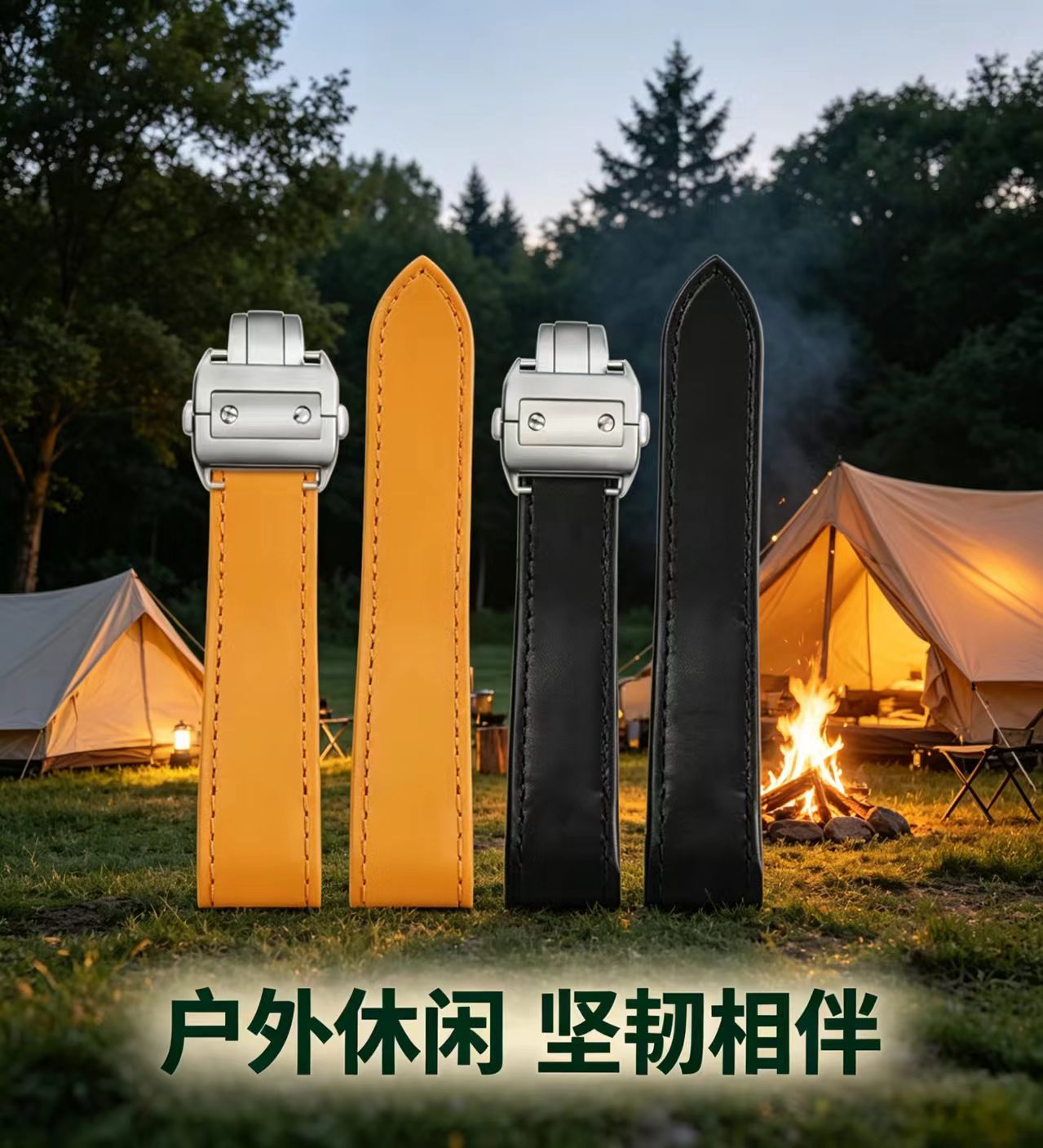 本物のレザー時計ストラップ カルティエ サンドス メンズ サ - Cartier Watch Santos のレビューと価格