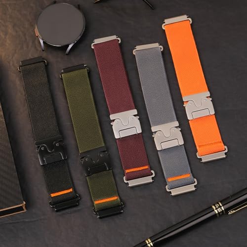 20 ミリメートル 22 ミリメートルバンド Amazfit - Parachute Strap Elastic のレビューと価格