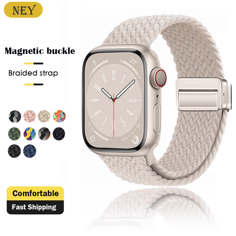 編組ストラップ Apple Watch バンド 40 ミリメ - Milanese Loop Magnetic のレビューと価格