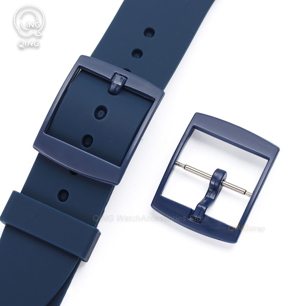 スウォッチ用16mm 19mm 20mmシリコンストラップ  - Silicone Band Women のレビューと価格