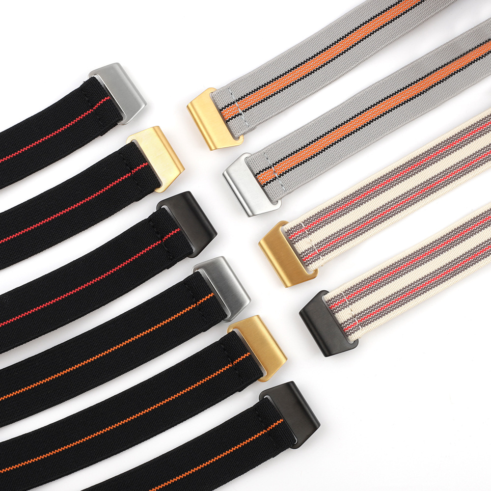 パラシュートナイロン時計バンド 18 ミリメートル 20 ミ - Parachute Strap Elastic のレビューと価格